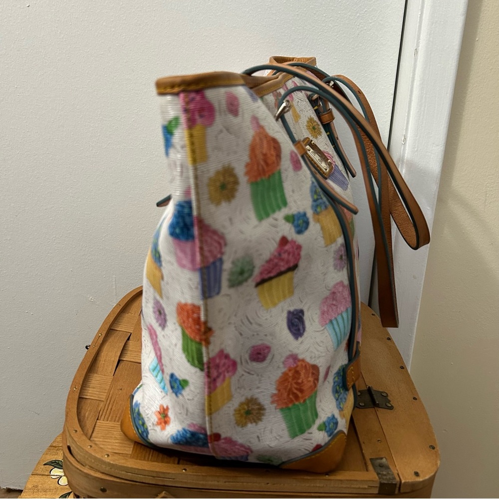 Dooney & Bourke Colorful Cupcake Tote - Picture 4 of 16